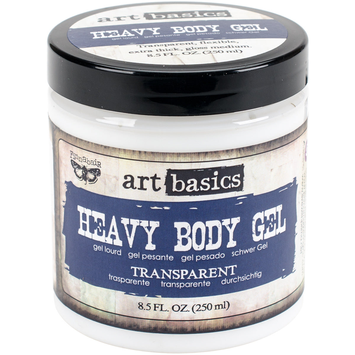 Prima Marketing Finnabair Art Basics Super Heavy Gel 8.5 Fluid Ounces - 201643