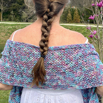 Spring Succulents Shawl