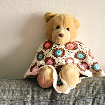 Estella crochet poncho for baby/toddler