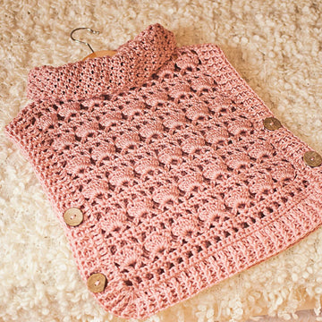 Rose Poncho - Pullover