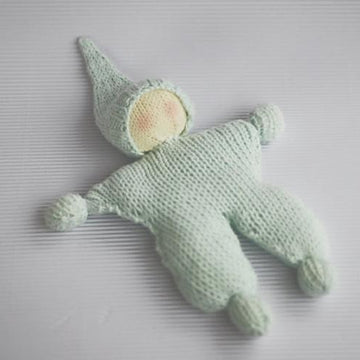 Waldorf knitted doll for small babies