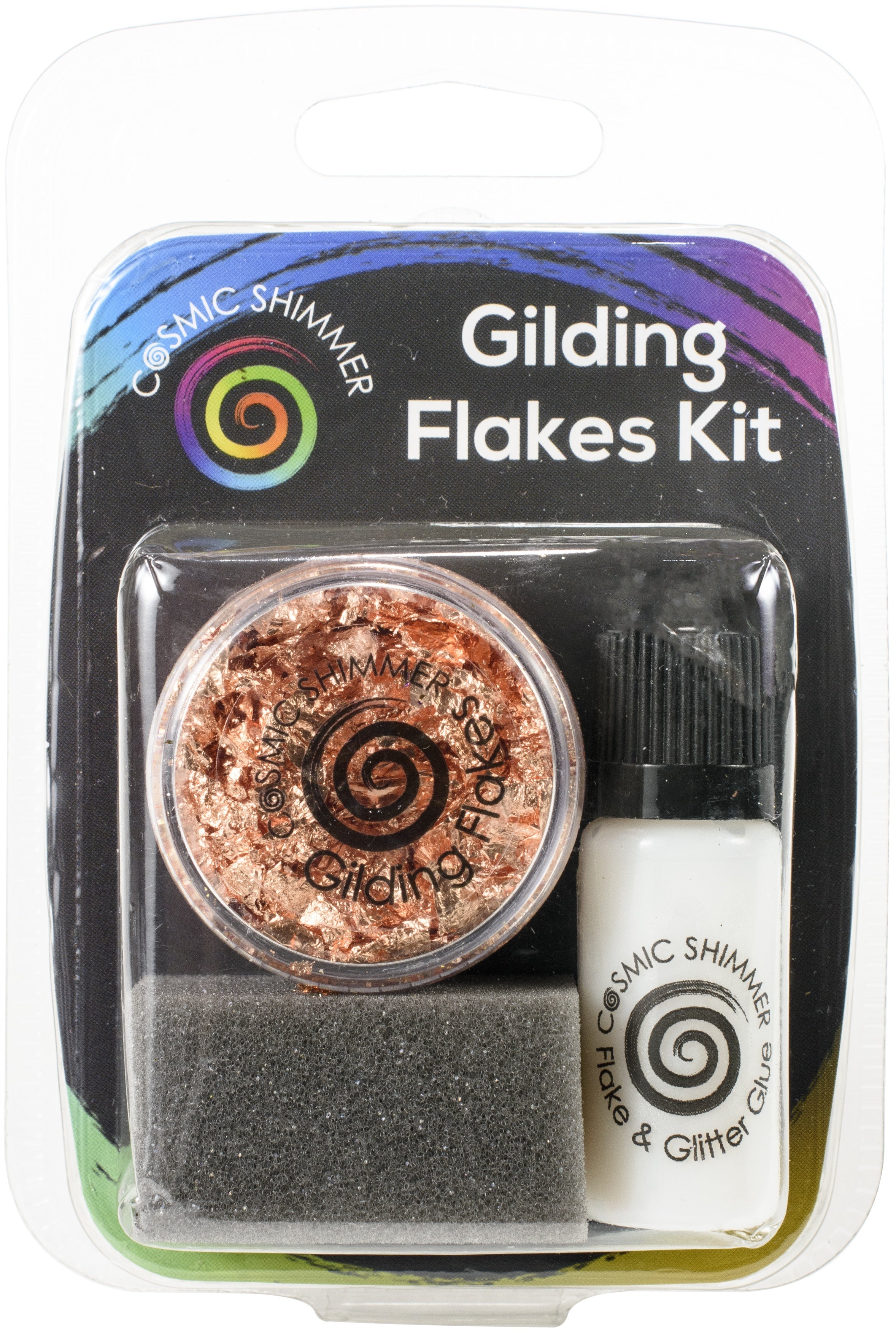 Creative Expressions Cosmic Shimmer Gilding Flakes Kit - Copper Kettle