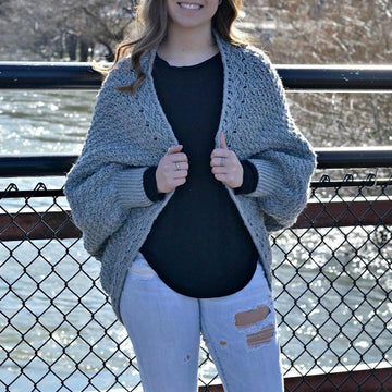 Celesse Cabled Cocoon Sweater