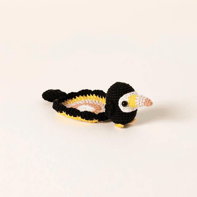 Toucan Coaster - Simple Crochet Patterns Beginners - Stuffed Animals Crochet Patterns