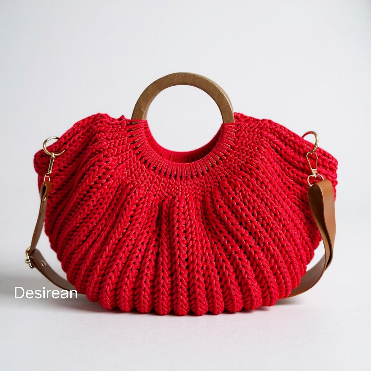 Siena Herringbone Handle Bag
