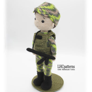 Soldier / Military Man Crochet Pattern