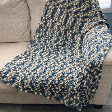 Dappled Country Cozy Throw
