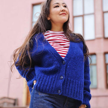 Vogue Cardigan - knitting pattern - PDF