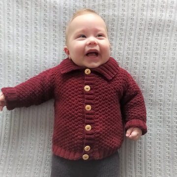 Mossy Baby Cardigan | 0-24 months
