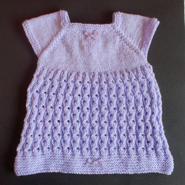 Lilac Blossom Baby Dress