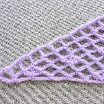 Crochet Bandana/Shawl Pattern/Chart #3