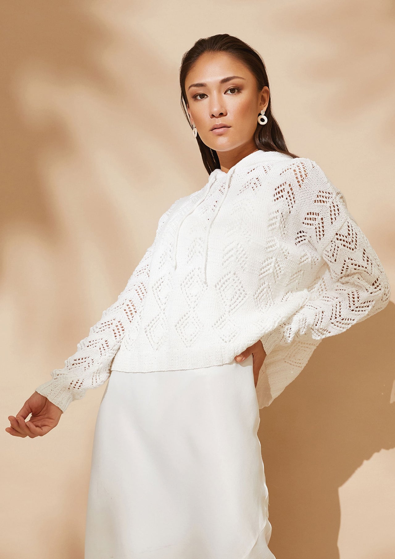 Powder Sweater in Rowan Cotton Glace - RM004-00010-DE - Downloadable PDF