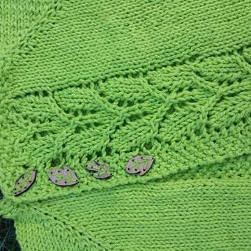 Leaf Love Baby Sweater