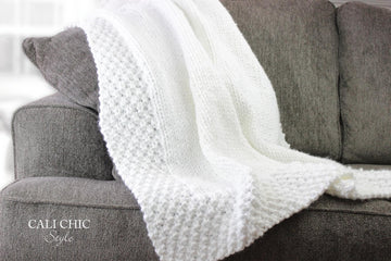 Oslo Knit Throw Blanket #608