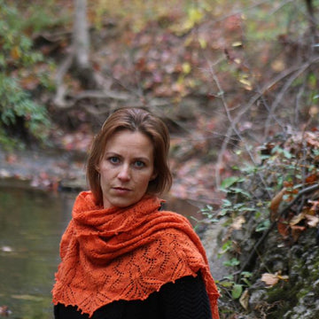 Carrot Cake Shawl