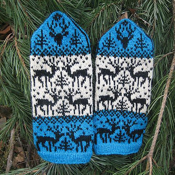 Reindeers Mittens