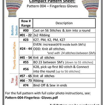 Fingerless Gloves