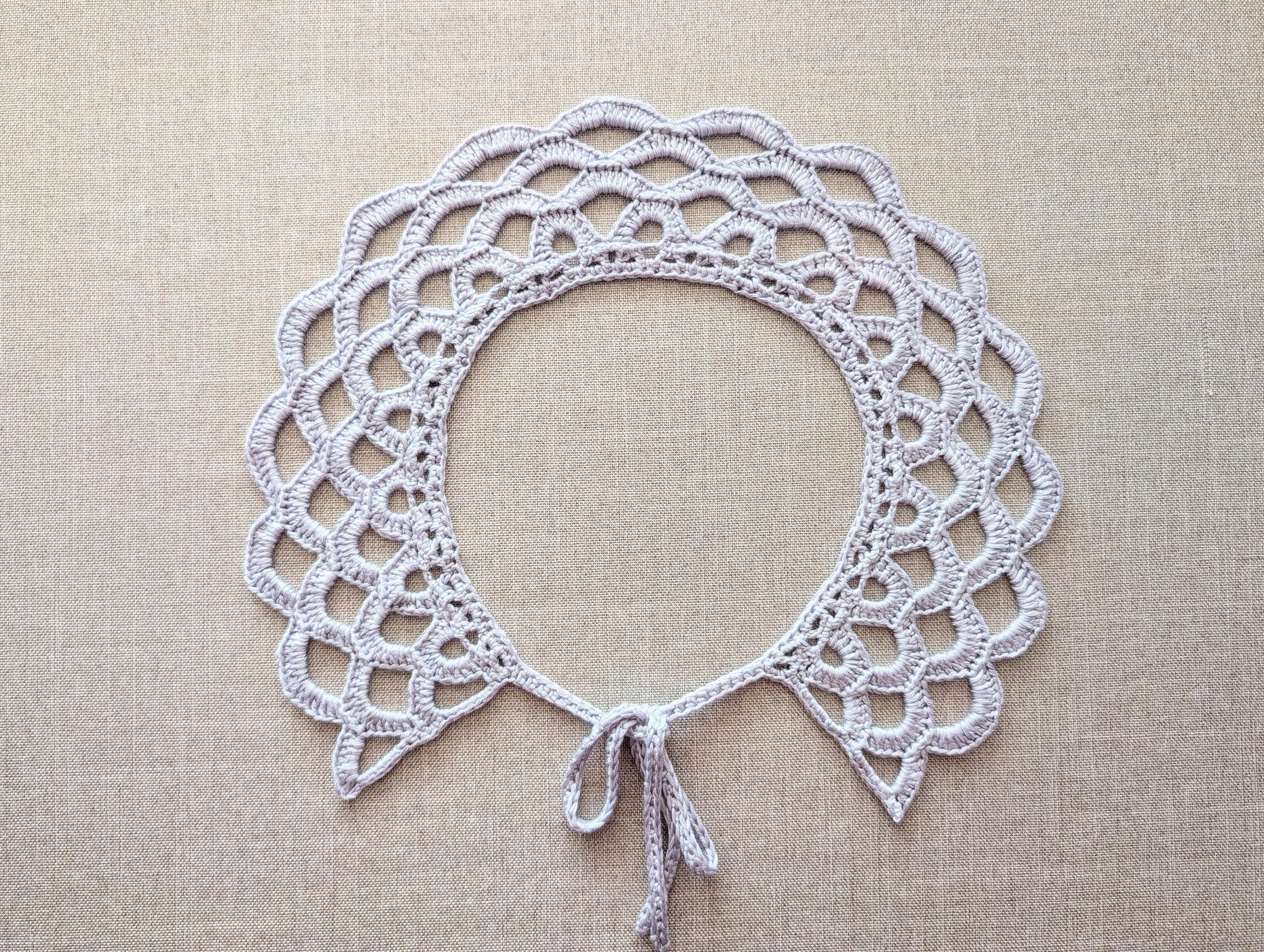 Elegant Lace Collar Chart #117
