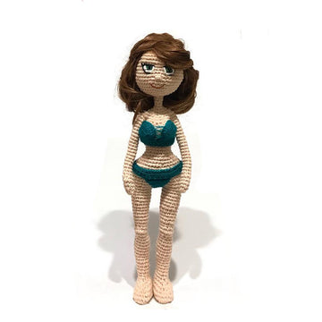 Crochet Doll Amigurumi . Sofy Base Body Doll