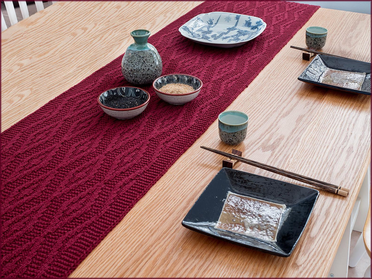 Hamilton Table Runner Knitting Pattern