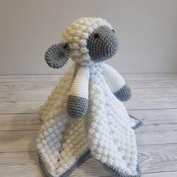 Snuggle Lamb Baby Lovey Security Blanket