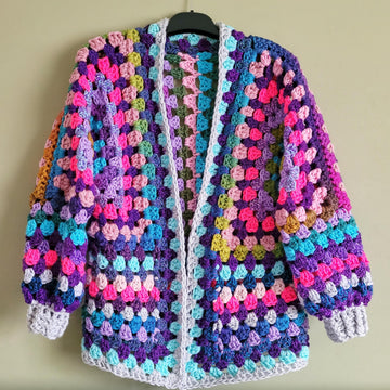 The Granny Hexagon Cardigan
