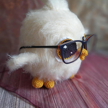 Owl Holder Eyeglasses Glasses Stand Amigurumi