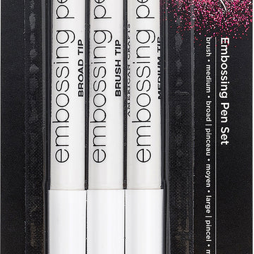 American Crafts Moxy Embossing Pens 3/Pkg - 345010