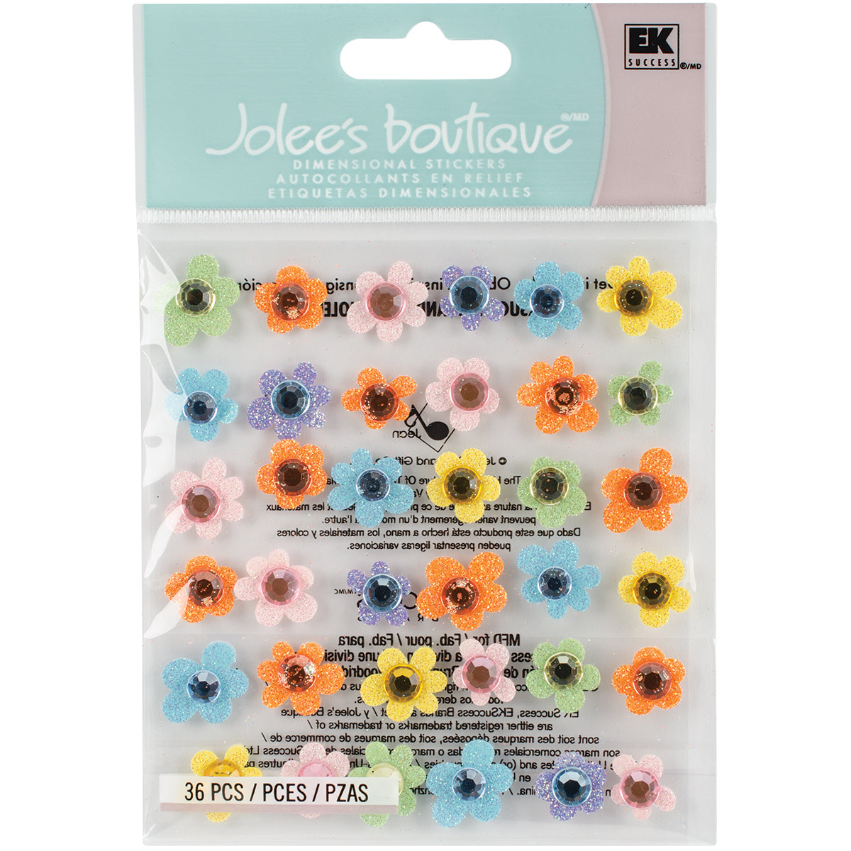 Jolee's Boutique Dimensional Stickers - Baby Gem Flowers