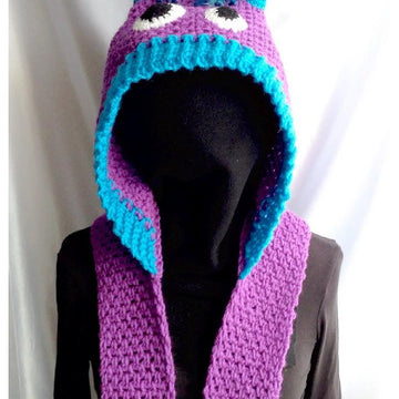 Snuggle Monsters Hooded Scarf