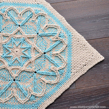 Wintery Octagon Mandala