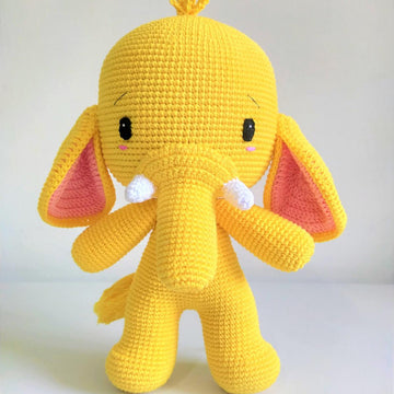 Elephant Doll Amigurumi Crochet Pattern