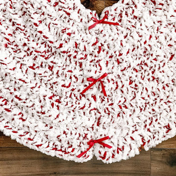 Peppermint Swirl Tree Skirt