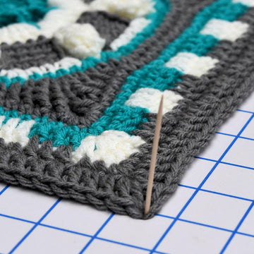 Celestial Landing Afghan Square
