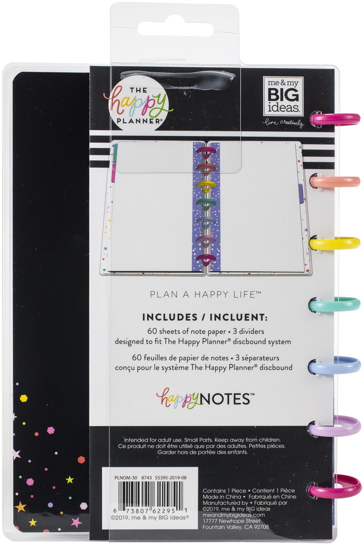 Happy Planner Mini Notebook W/60 Sheets - Everyday