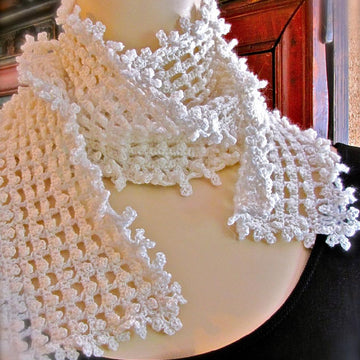 1,380 Picots Scarf