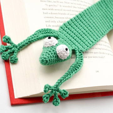 Gecko Bookmark Crochet Pattern