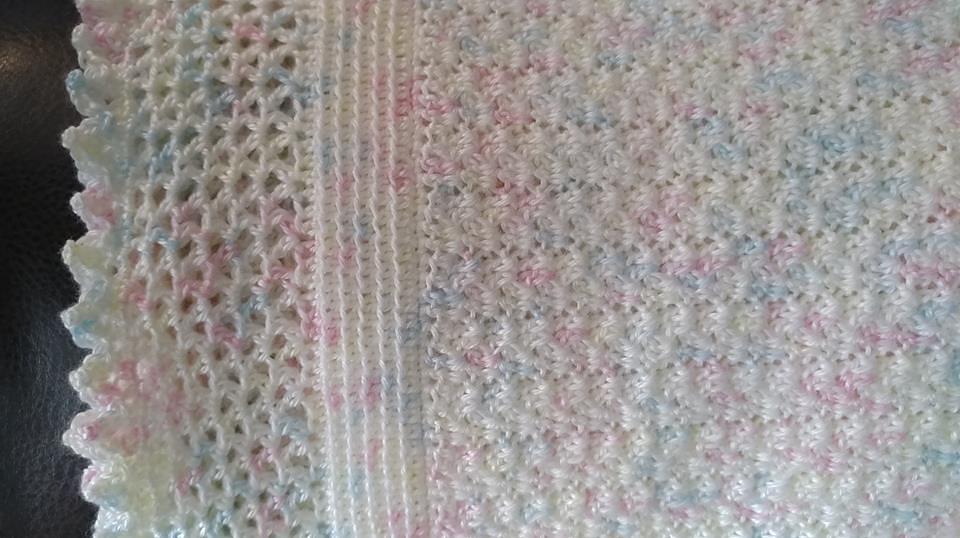 Elegant Christening Shawl