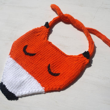 Easy Fox Baby Bib