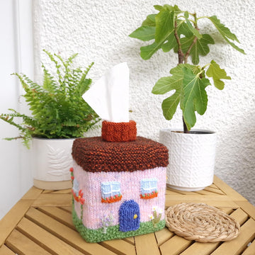 Cosy Cottage Tissue Box Cover