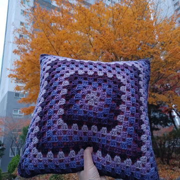 Blueberries Bouquet Granny Cushion