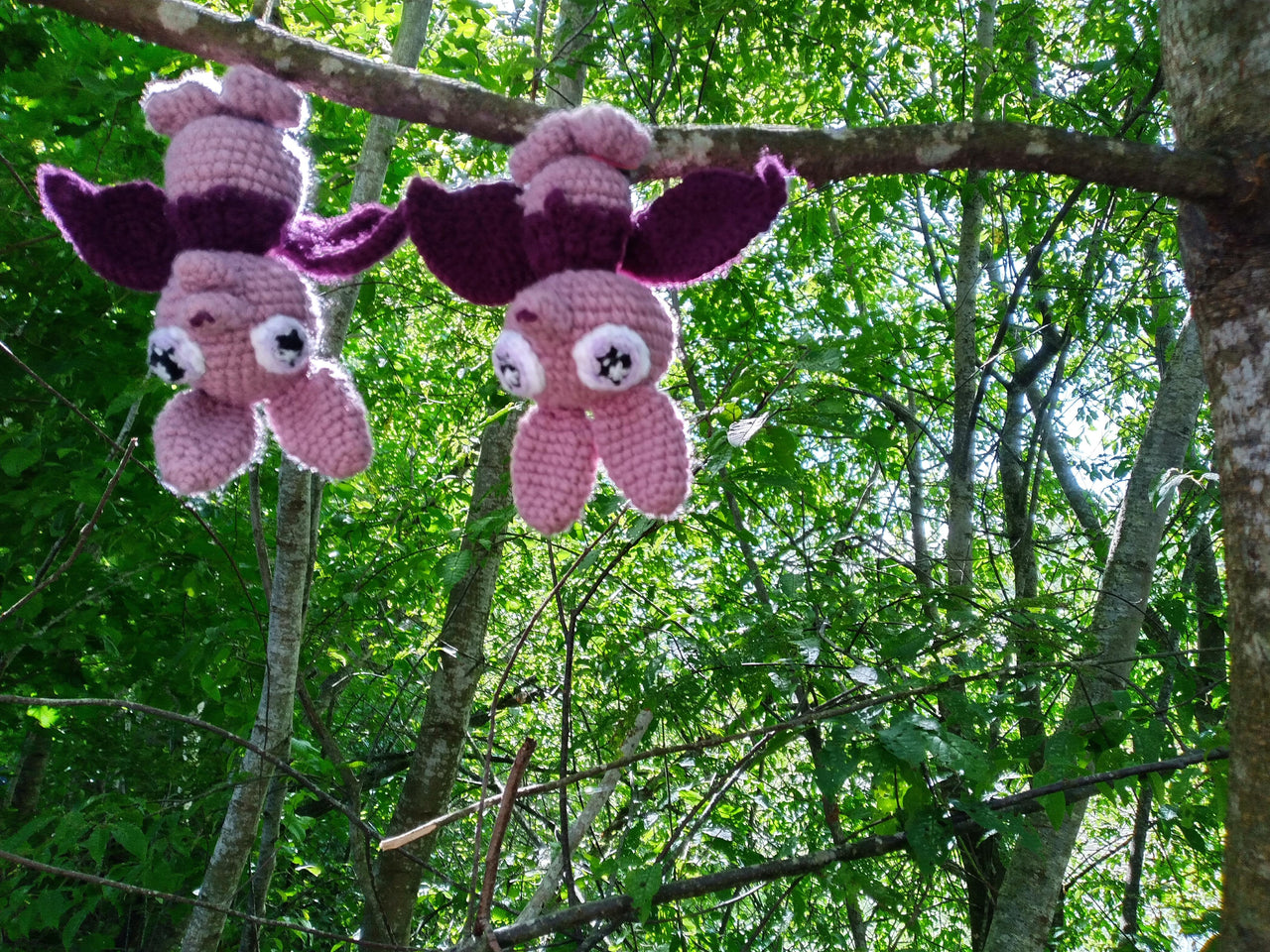 Woodland Friends: Sister and Baby Brother Bat