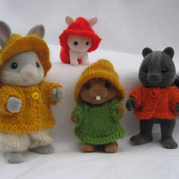 Rustic outfits for Sylvanian Families & Calico Critters