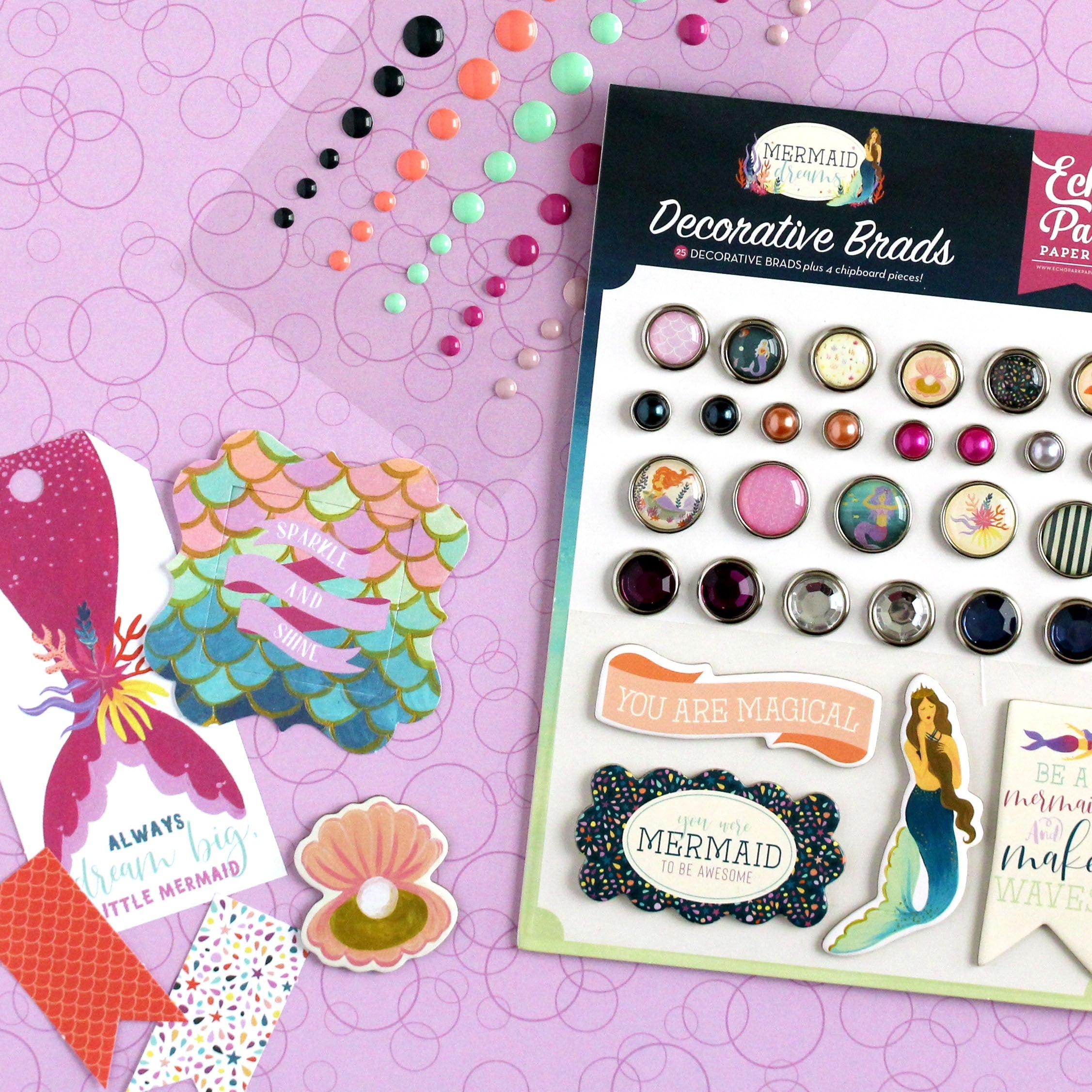 Echo Park Paper Echo Park Collection Kit 12"X12" - Mermaid Dreams