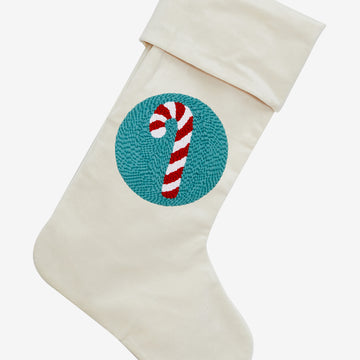 DMC Candy Cane Punch Needle Pattern - PAT1984_2