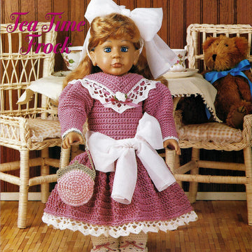 Tea Time Frock for 18" Dolls