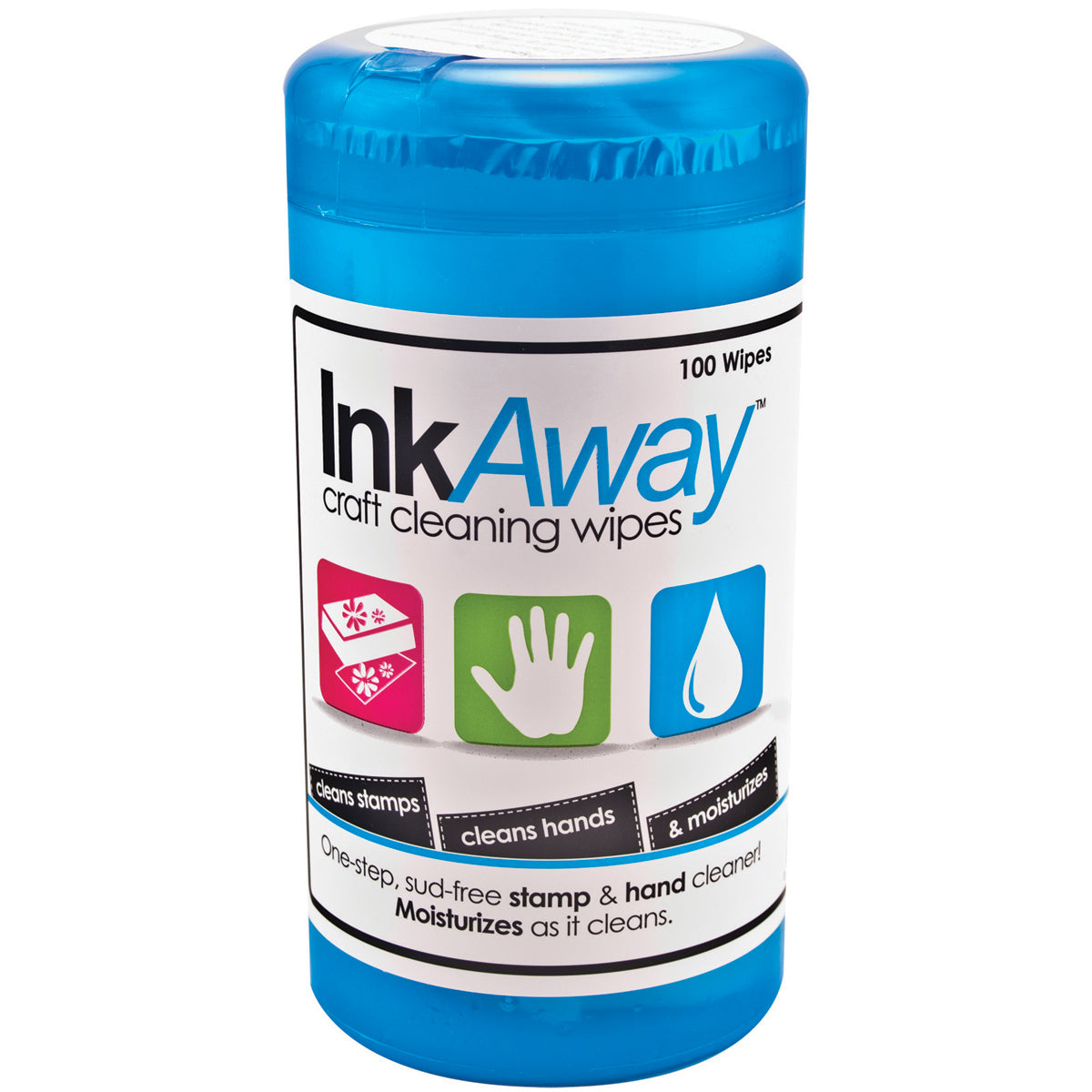 Advantus Ink Away Craft Cleaning Wipes 100/Pkg - 212290