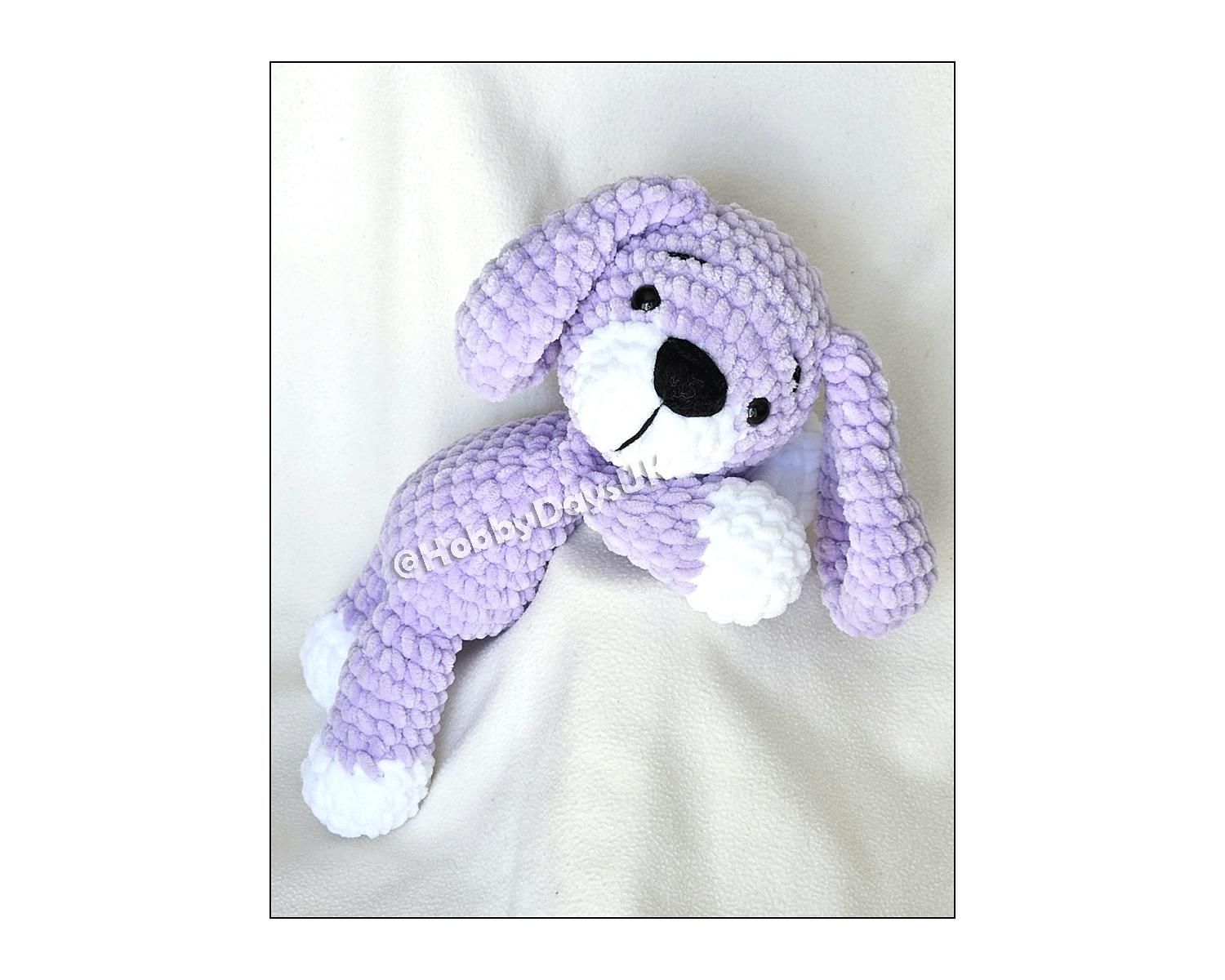 Chenille Crochet Puppy