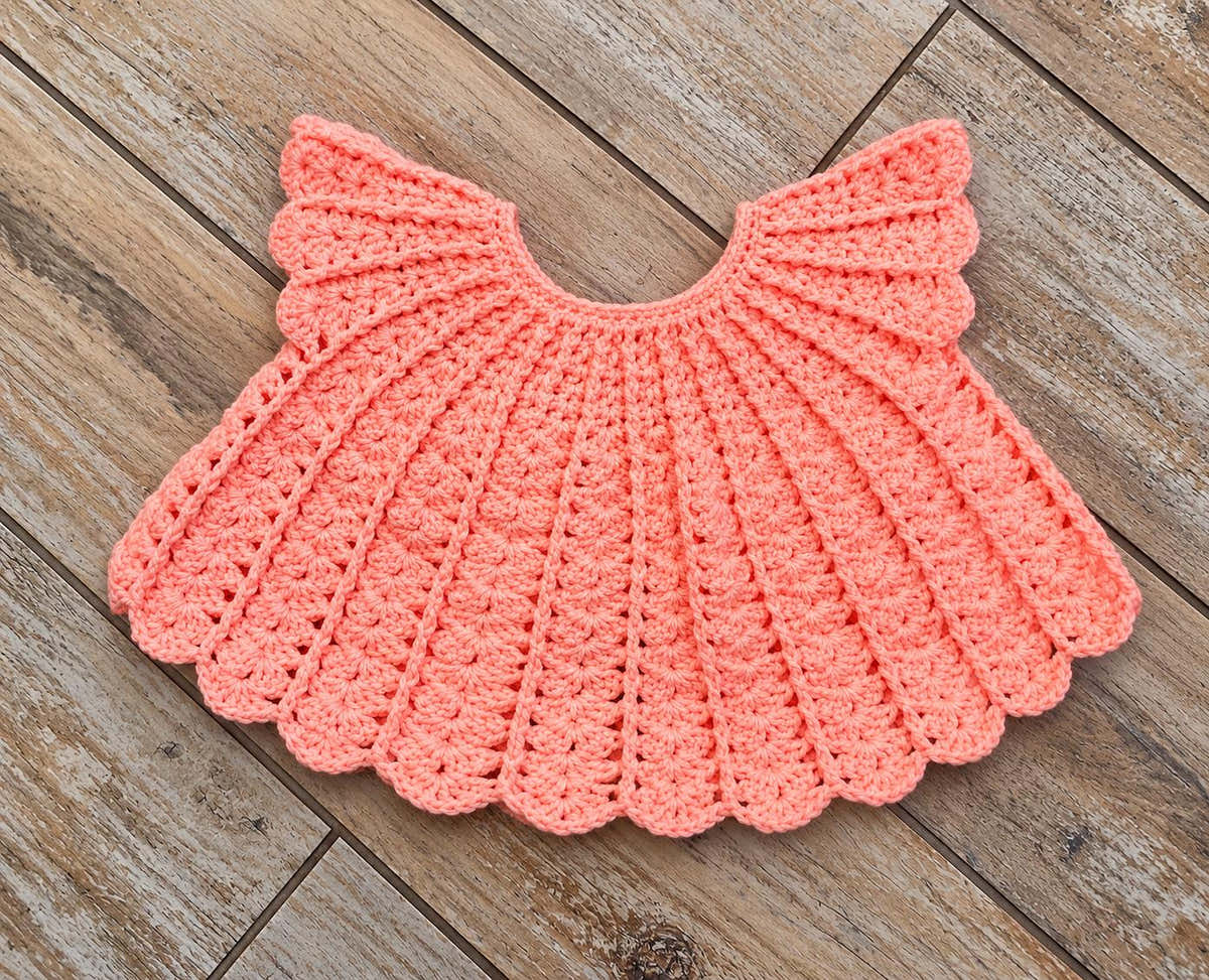 Baby Angel Top Crochet Pattern