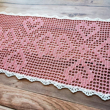Heart Table Runner